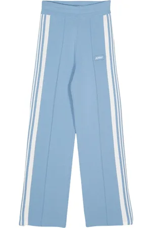 Autry Stripped knitted track pants