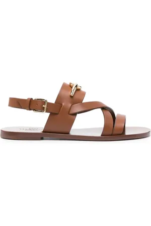 VALENTINO GARAVANI Loog-plaque sandals