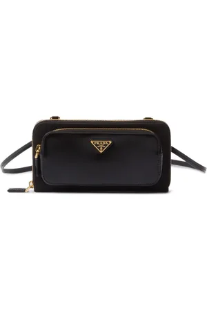 Prada Triangle-logo leather wallet