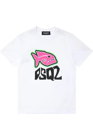 Dsquared2 Graphic-print cotton T-shirt