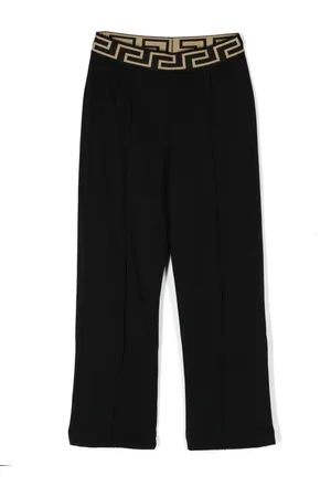 VERSACE Greca Border cotton track pants
