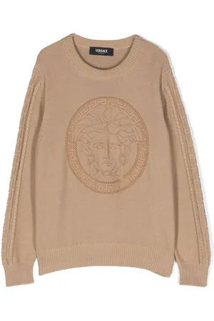 VERSACE Medusa embroidered jumper