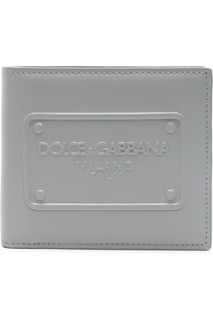 Dolce & Gabbana Logo-embossed leather wallet