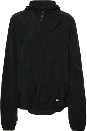 Reebok Panelled hooded track jacket