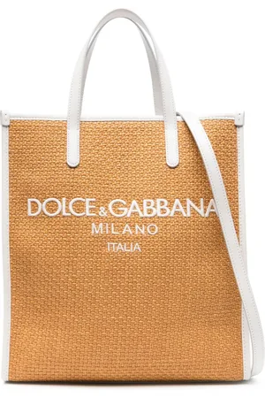 Dolce & Gabbana Logo-embroidered tote bag