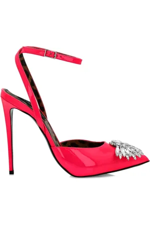 Philipp Plein Crystal-embellished stiletto pumps