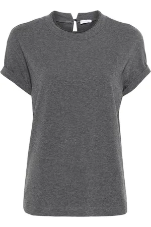 Brunello Cucinelli Bead-embellished T-shirt
