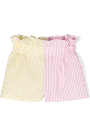 Wauw Capow by Bangbang Cinnamon seersucker shorts