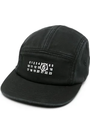 Maison Margiela Numbers-print cotton baseball cap
