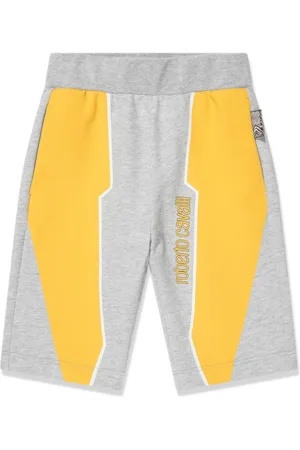 Roberto Cavalli Colour-block track shorts