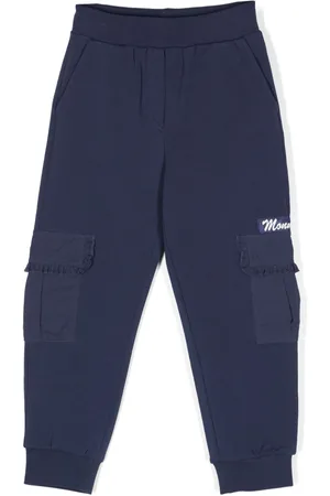 MONNALISA Logo-patch track trousers