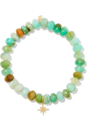 Sydney Evan 14kt yellow Starburst opal and diamond bracelet