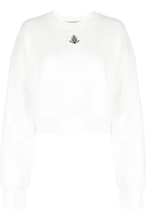 KIMHEKIM Logo-print cotton sweatshirt
