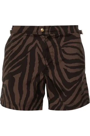 Tom Ford Zebra-print swim shorts