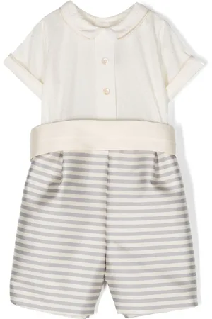 LA STUPENDERIA Striped trouser set