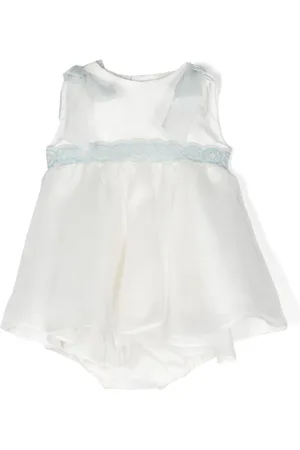 LA STUPENDERIA Belted silk dress