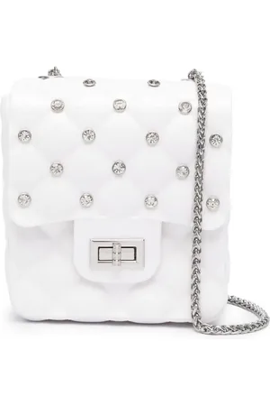MONNALISA Crystal-embellished cross body bag