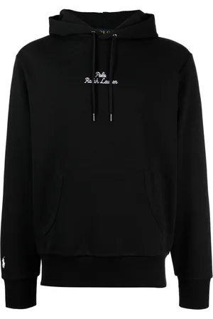 Ralph Lauren Logo-embroidered cotton-blend hoodie