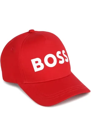 HUGO BOSS Logo-print cotton cap
