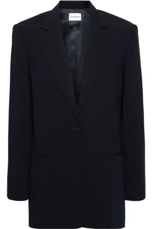 Claudie Pierlot Buttoned notched-lapels blazer