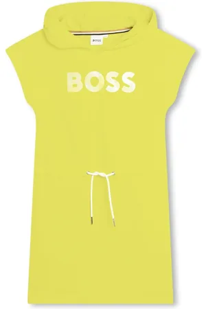 HUGO BOSS Logo-print hooded minidress