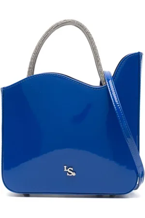 LE SILLA Ivy patent-leather tote bag