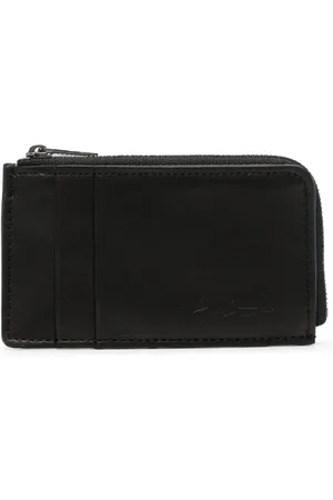 YOHJI YAMAMOTO Logo-debossed leather wallet