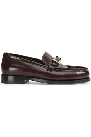 Sergio Rossi Sr Nora leather loafers