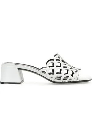 Sergio Rossi Sr Mermaid 45mm mules