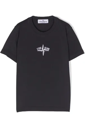 Stone Island Compass-motif cotton T-shirt
