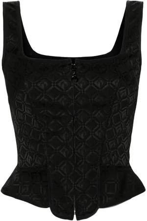 Women's Corset & Bustier Tops in wool on sale