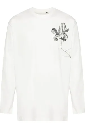 Y-3 GFX floral-print cotton T-shirt
