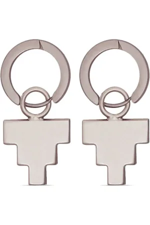 MARCELO BURLON Cross-pendant drop earrings
