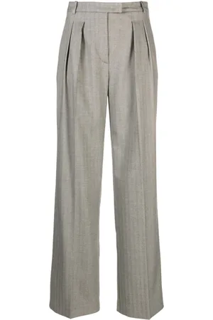 Patrizia Pepe High-waist wide-leg tailored trousers