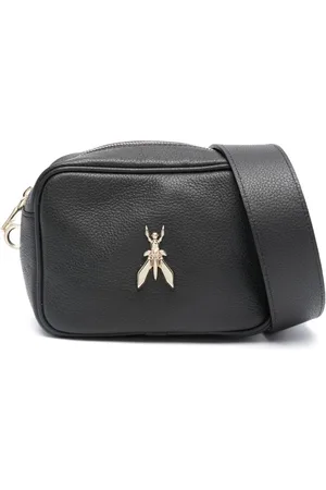 Patrizia Pepe Logo-plaque leather crossbody bag