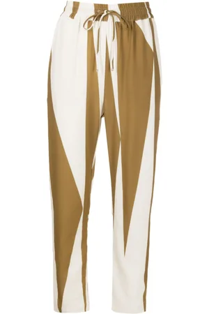 Lenny Niemeyer Geometric-pattern tapered trousers