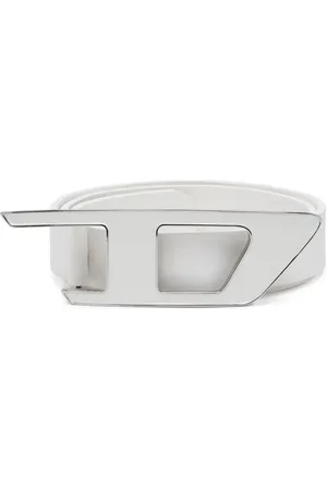 Diesel B-Dlogo II leather belt