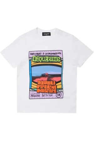 Dsquared2 Graphic-print cotton T-shirt