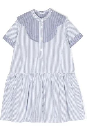 Il gufo Striped mini dress