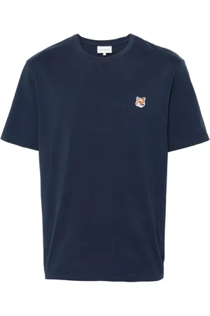 Maison Kitsuné Fox-motif cotton T-shirt