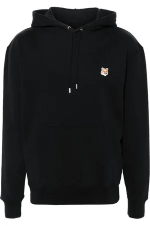 Maison Kitsuné Fox-motif cotton hoodie