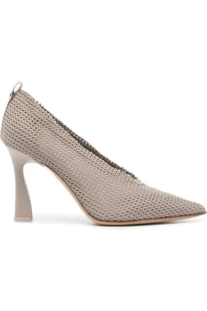 Premiata 100mm knitted pumps