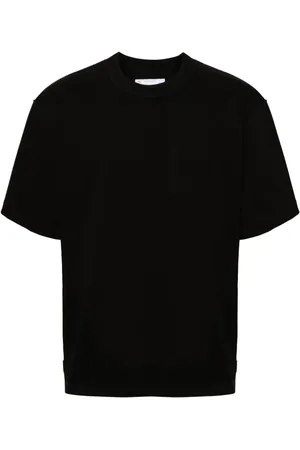 SACAI Drop-shoulder cotton T-shirt