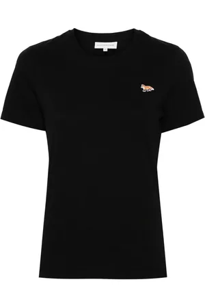 Maison Kitsuné Fox-motif cotton T-shirt