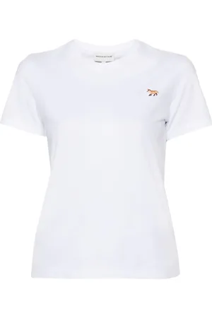 Maison Kitsuné Fox-motif cotton T-shirt