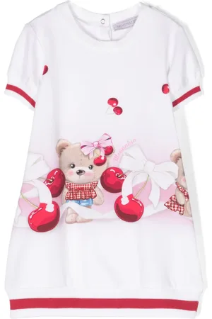 MONNALISA Teddy bear-print dress