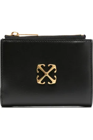OFF-WHITE Arrows-plaque leather wallet
