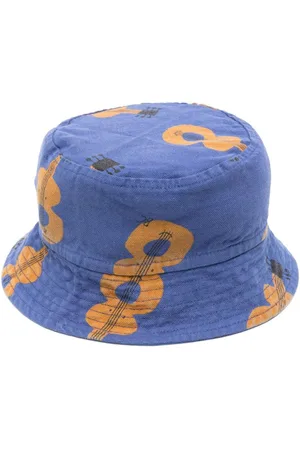 Bobo Choses Guitar-print cotton bucket hat