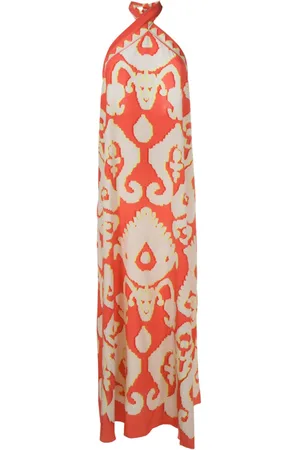 Lenny Niemeyer Turquia halterneck silk dress