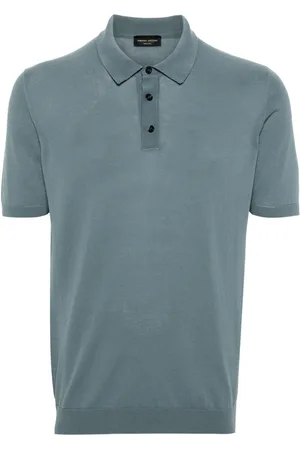 Roberto Collina Fine-knit cotton polo shirt